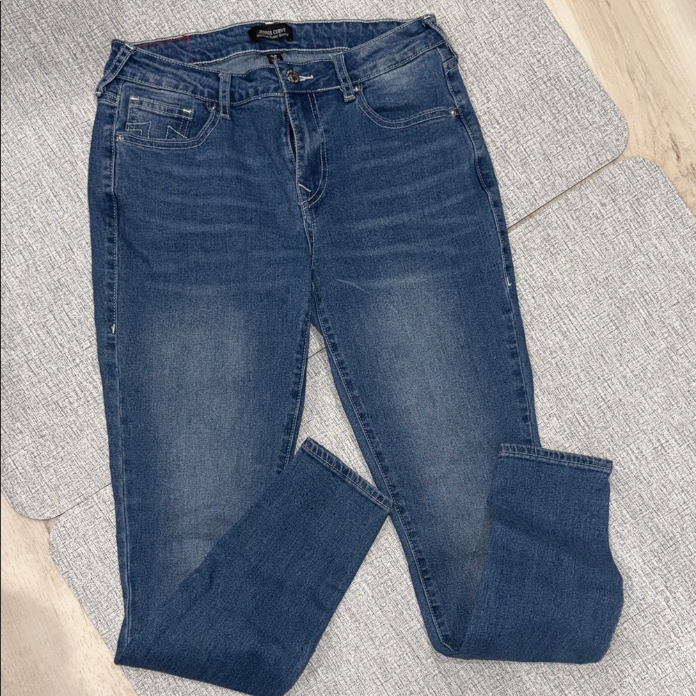 True Religion Blue Straight Leg Jeans